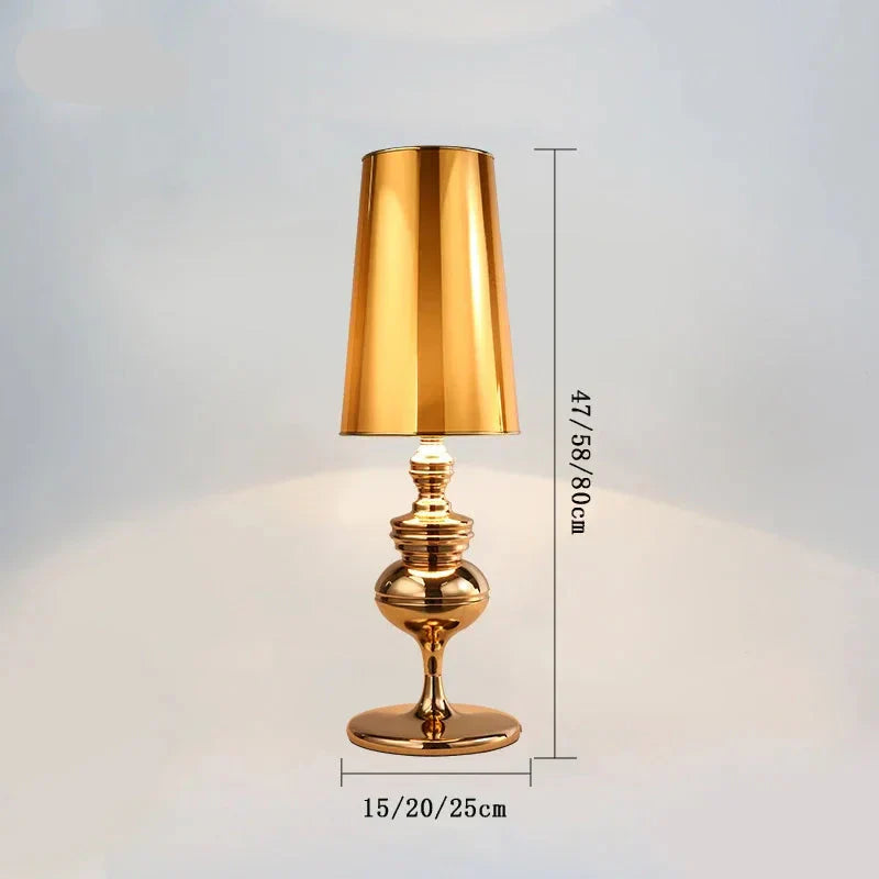 Lisslune | OpulenceGlow - Luxurious Baroque-style Table Lamp