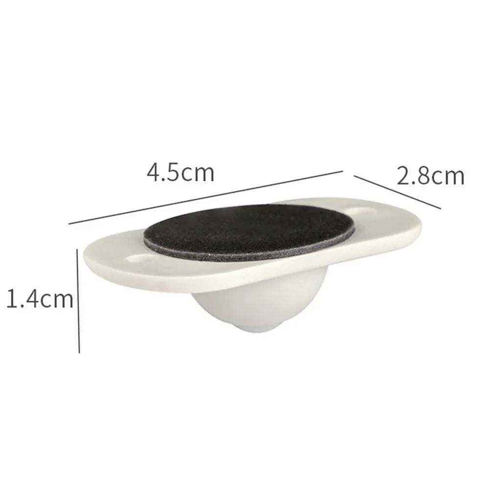 Lisslune | 4PCS Adhesive 360° Swivel Wheels for Effortless Furniture Mobility