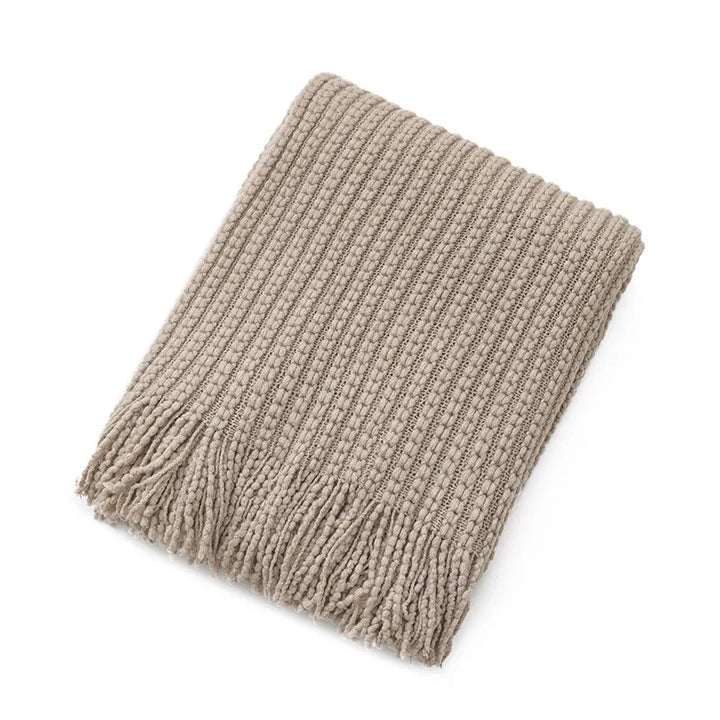 Rynx | Textile City Nordic Throw Blanket Knitted Sofa Cover Office Nap Air Conditioning Blanket Bohemian Hotel Decor Bedspread Towel