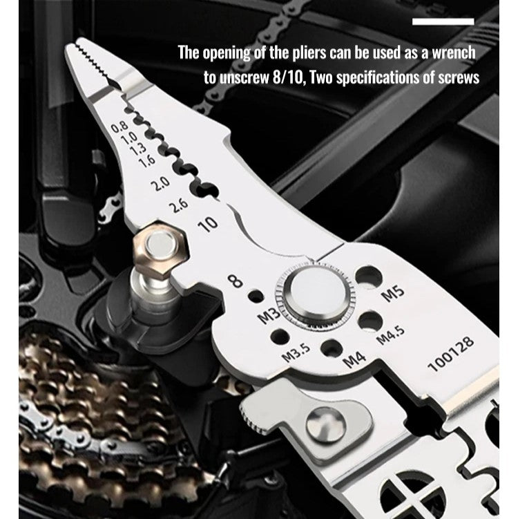 Lisslune | Wire Stripper Adjustable Crimper Automatic Cable Cutter Tool