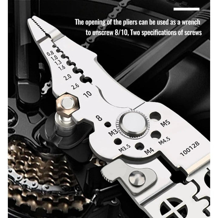 Lisslune | Wire Stripper Adjustable Crimper Automatic Cable Cutter Tool