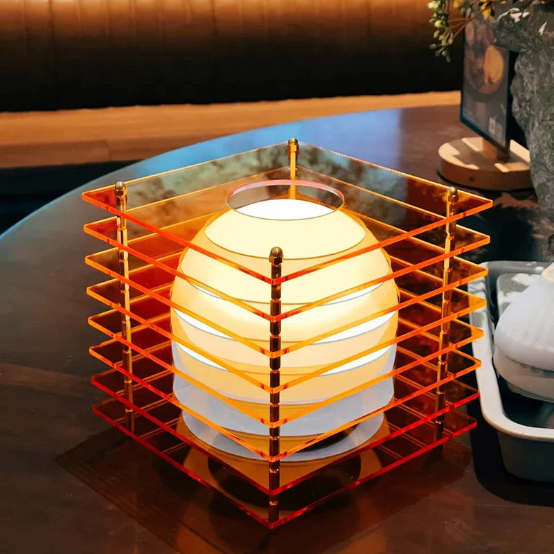 Lisslune | Glow Sphere Geometric Minimal Table Lamp