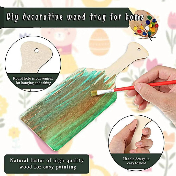 Lisslune | Chic Paddle-Style Wooden Cutting Board - Essential for Every Home Chef