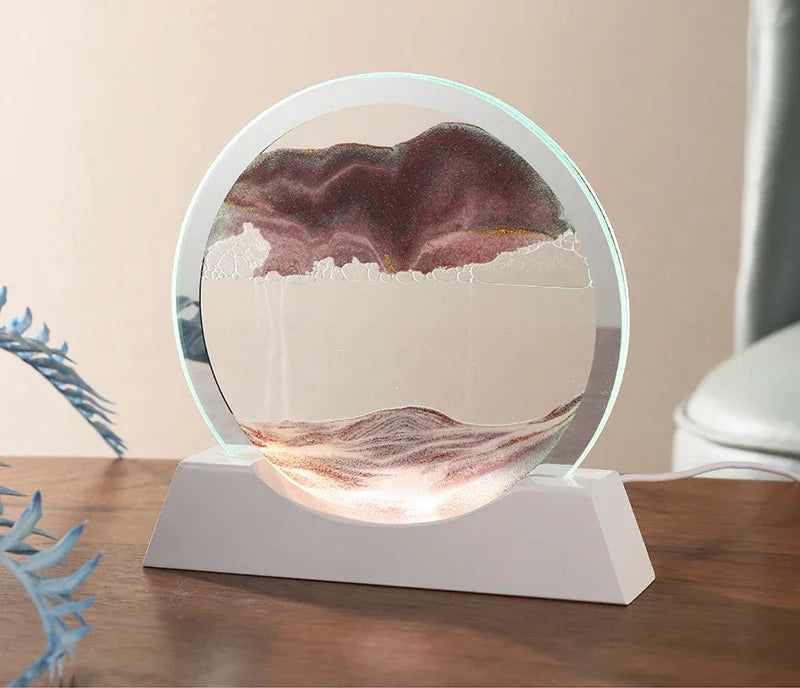 Lisslune | Moving Sand Table Lamp