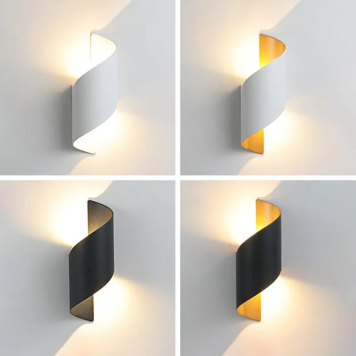 Lisslune | IronEdge – Modern Wall Light Crafted from Iron and Acrylic