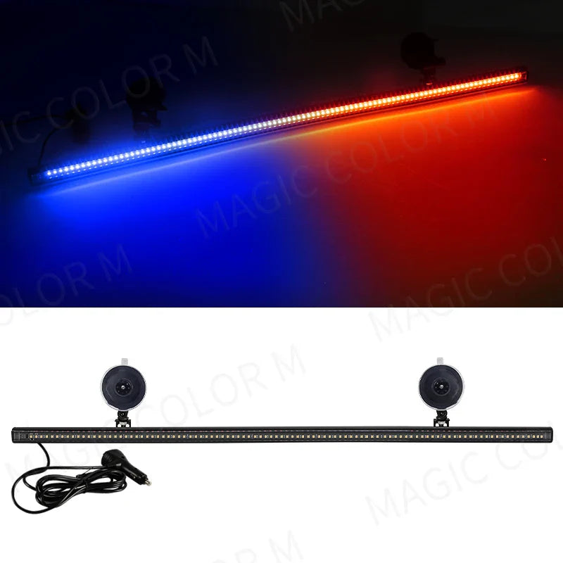 Lisslune | 96 LED Strobe Light Bar – Veyra – (Car Emergency Warning)
