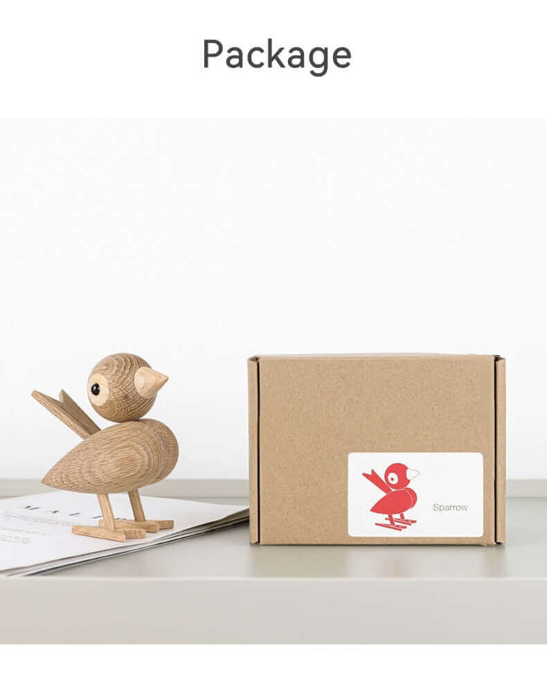Lisslune | A little bird told me, Nordic wooden ornament