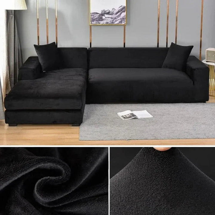Lisslune | PlushFit - High-Quality Sofa Covers Made of Stretch Velvet