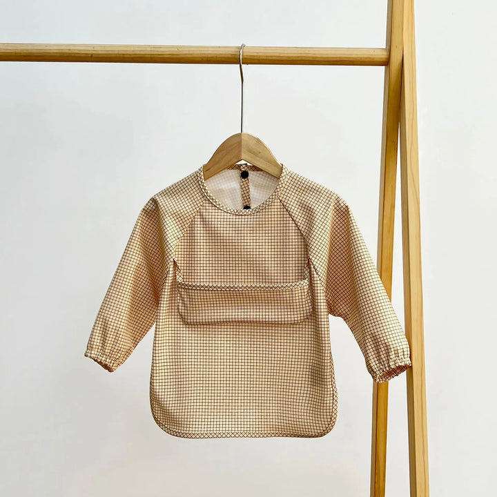 Lisslune | Long-sleeve waterproof art apron for children