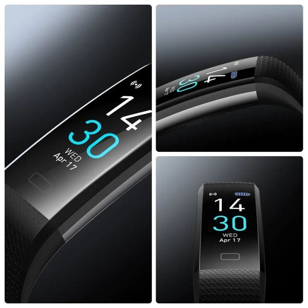 Lisslune | Blood Pressure and Heart Rate Monitor Smartwatch | Waterproof, Sleep Tracking & Fitness Insights for Daily Health Management