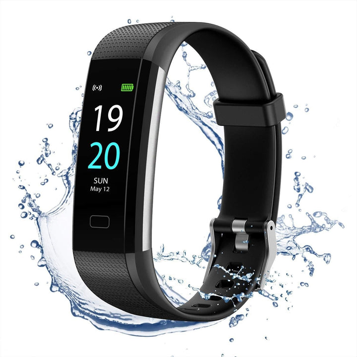 Lisslune | Blood Pressure and Heart Rate Monitor Smartwatch | Waterproof, Sleep Tracking & Fitness Insights for Daily Health Management