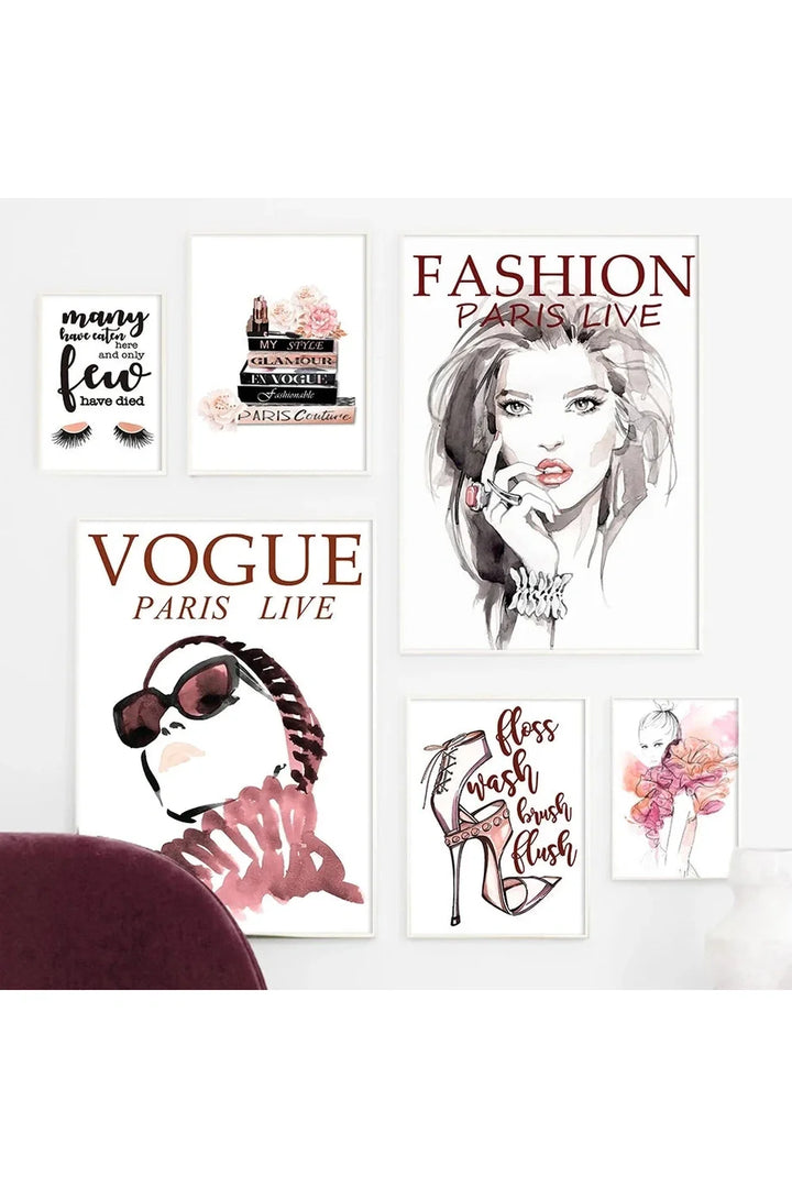 Lisslune | Fashion Canvas Poster