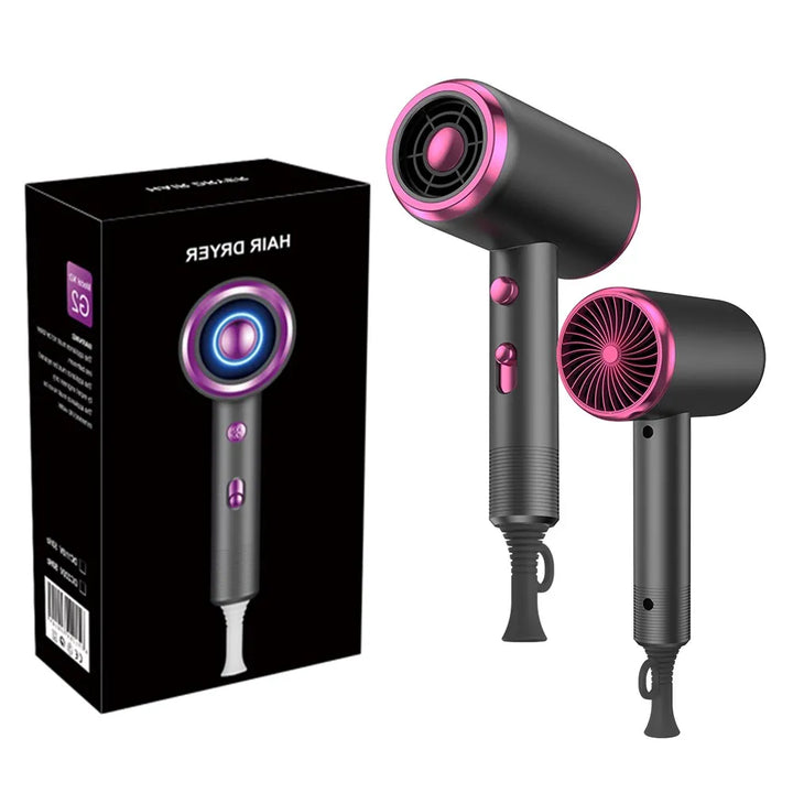 Lisslune | AirGlide | Hair Dryer with Ionic Diffuser | Portable and Safe