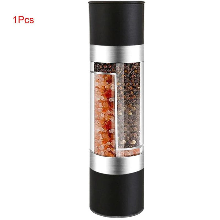 Lisslune | Precision Adjustable Salt and Pepper Mill Set - Dual Ceramic Blades Combination