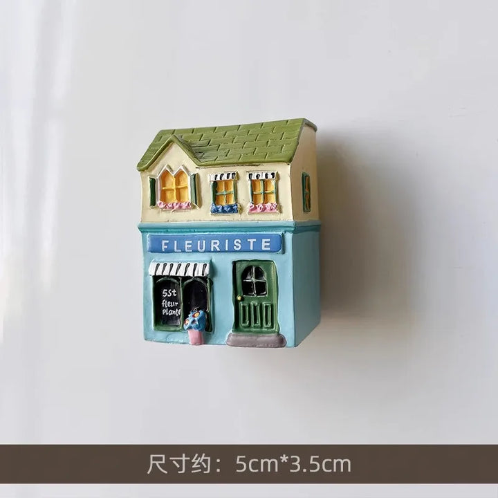 Rynx | 3D Refrigerator Magnet Puppy Cartoon Cat and Dog Refrigerator Sticker Anti-theft Entrance Door Decorative Magnetic Creative Message
