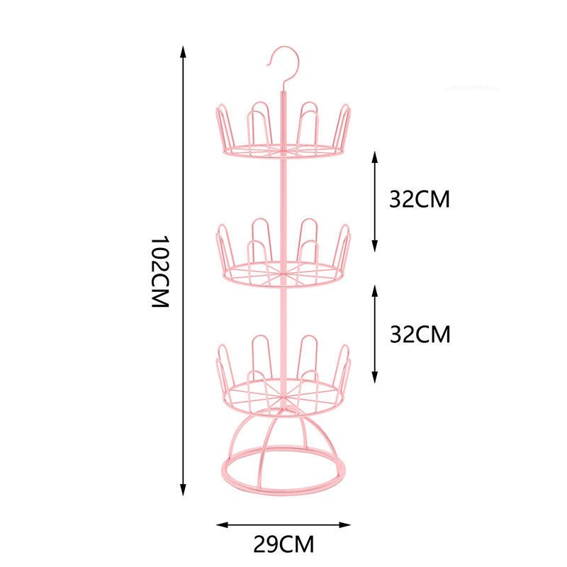 Lisslune | Circular Space Saving Shoe Rack Organizer