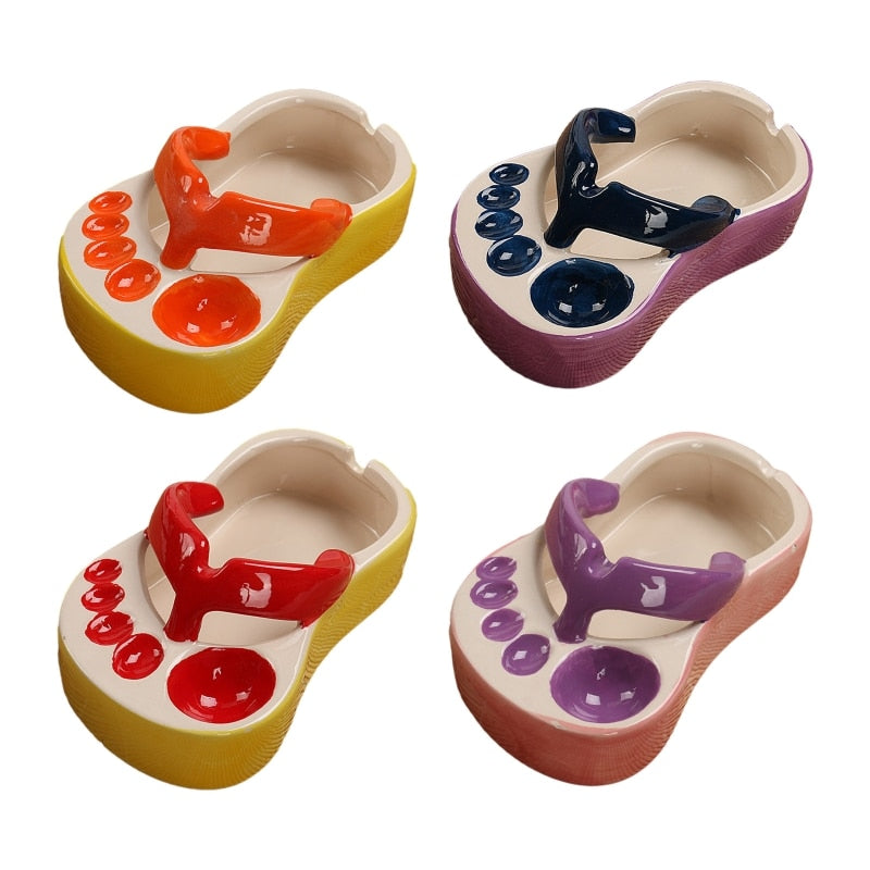 Lisslune | Ceramic Flip Flop Food Serving Bowl