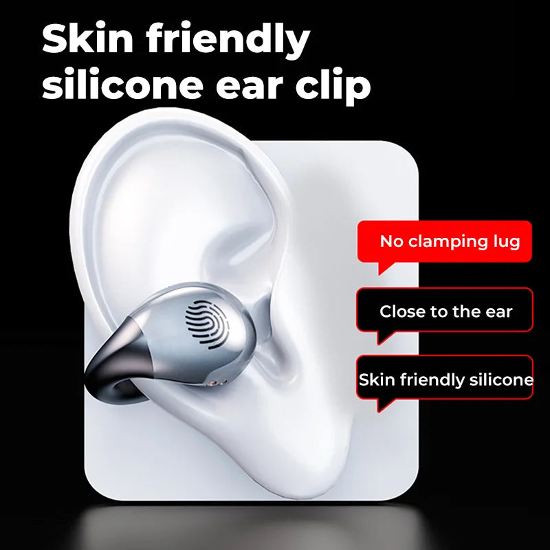 Lisslune | Super Lightweight Bone Conduction Bluetooth Wireless Sports Earphones Headphones