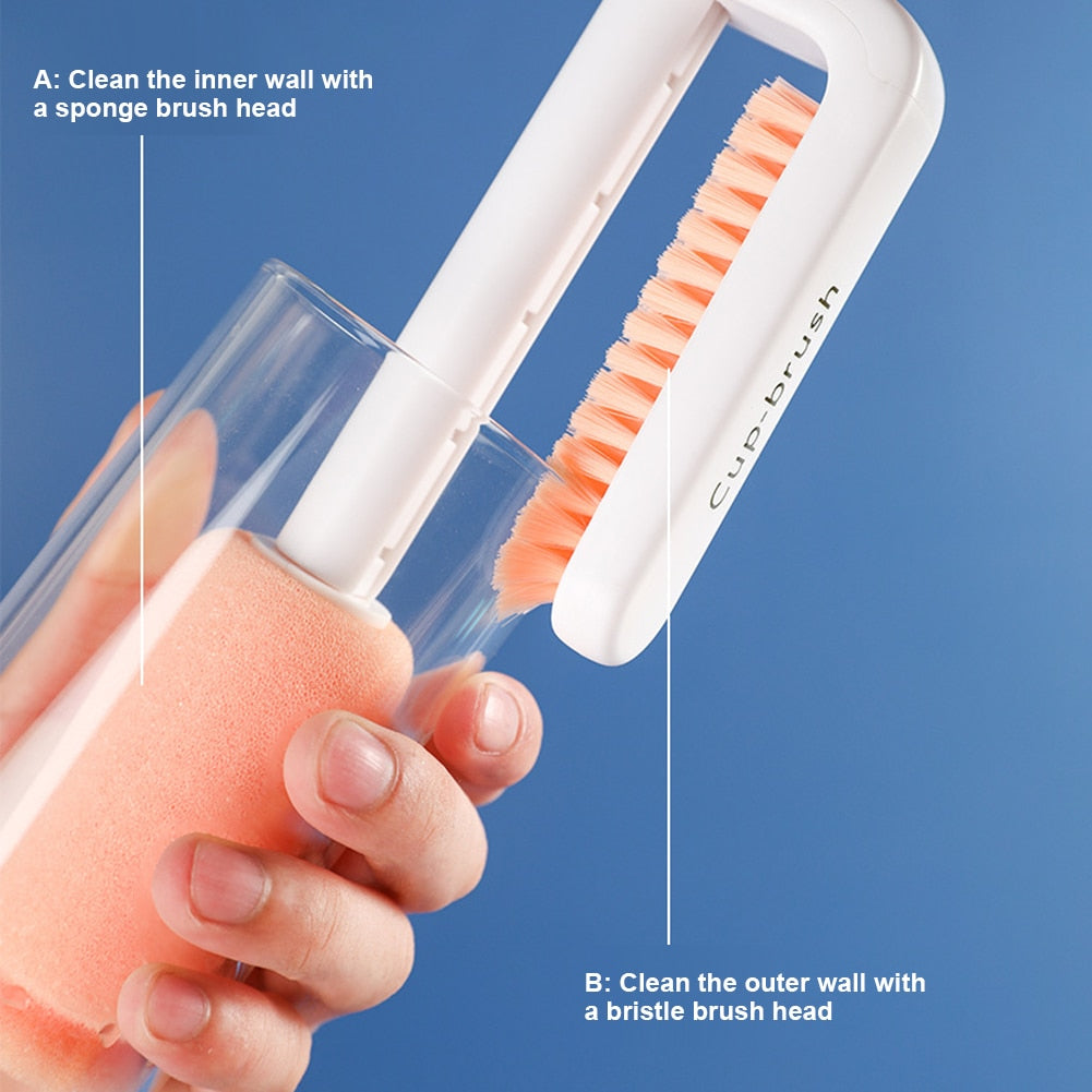 Lisslune | Long Handle Easy Spotless Bottle Cleaner Brush