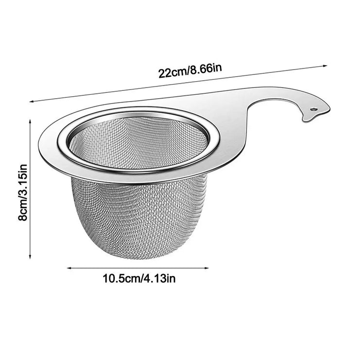 Lisslune | Stainless Steel Sink Organizer Drain Basket