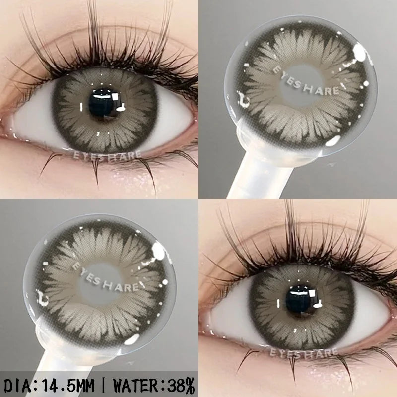 Rynx | 1 Pair purple lenses for eye color contact lenses anime pink lenses blue pupils for eyes Y2K lenses for natural eyes