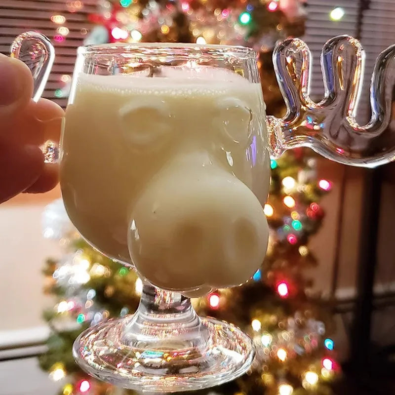 Lisslune | Nordic Antler Novelty Drinking Glass