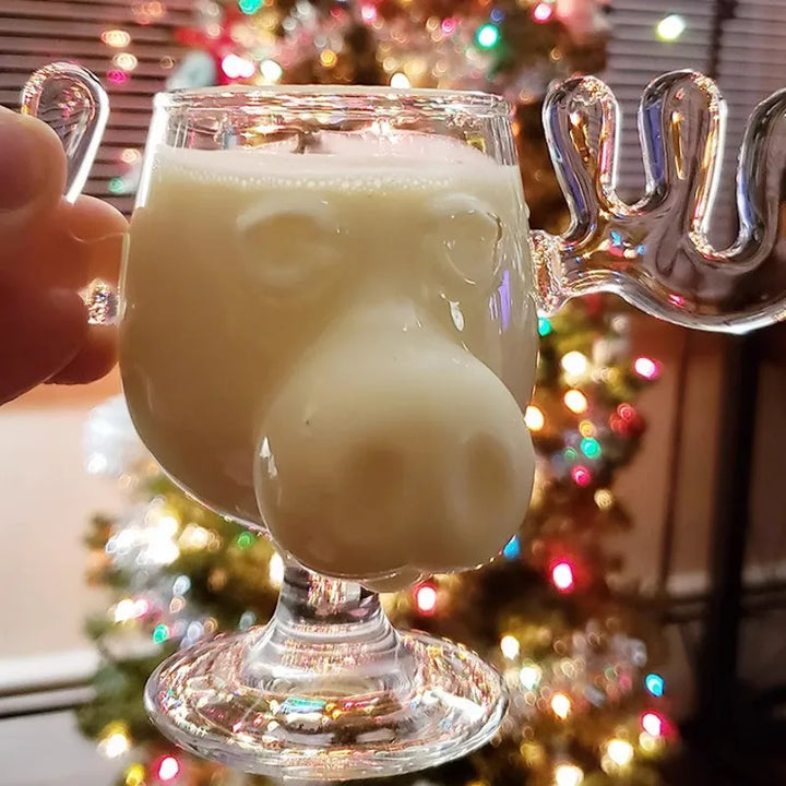 Lisslune | Nordic Antler Novelty Drinking Glass