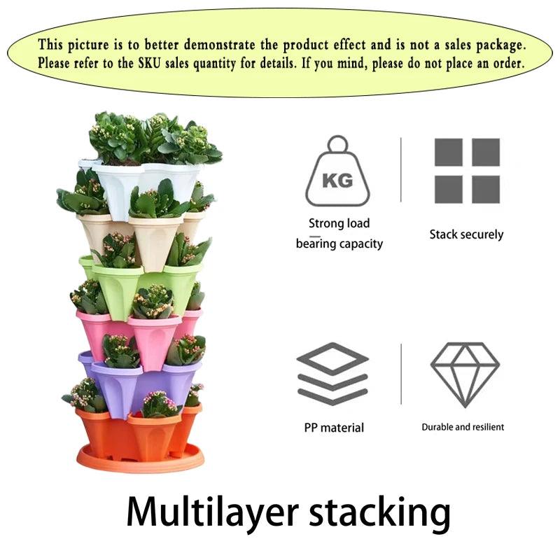 Lisslune | Space-saving vertical herb tower with mobile roll function