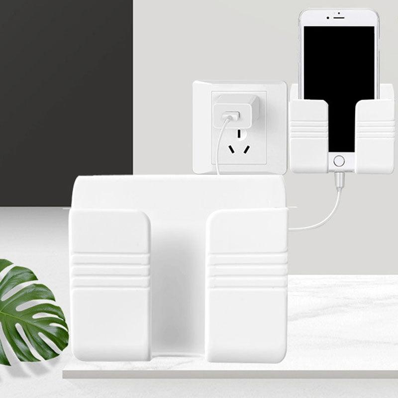 Lisslune | Smart Wall Organizer with charging dock and remote control holder