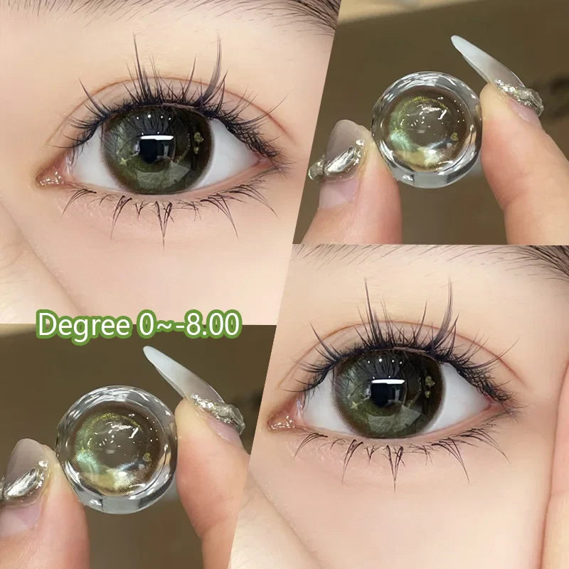 Lisslune | 1 Pair Eye Lenses Colored Contact Lenses for Eyes Naturally Blue Contact Lens High-Quality Soft Lenses Fast Shipping