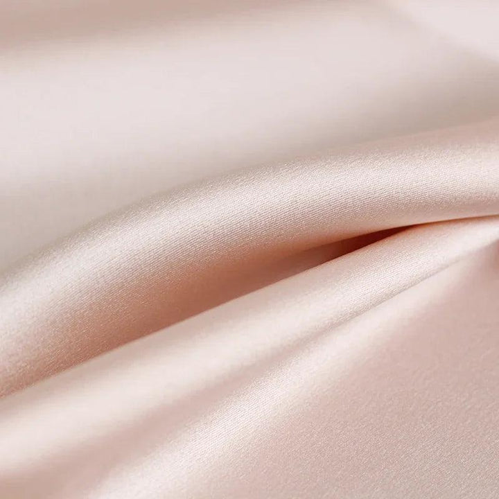 Lisslune | Opulent Red Raspberry 30 Momme Heavy Satin Silk Fabric for Refined Dress Couture and Couture Creations