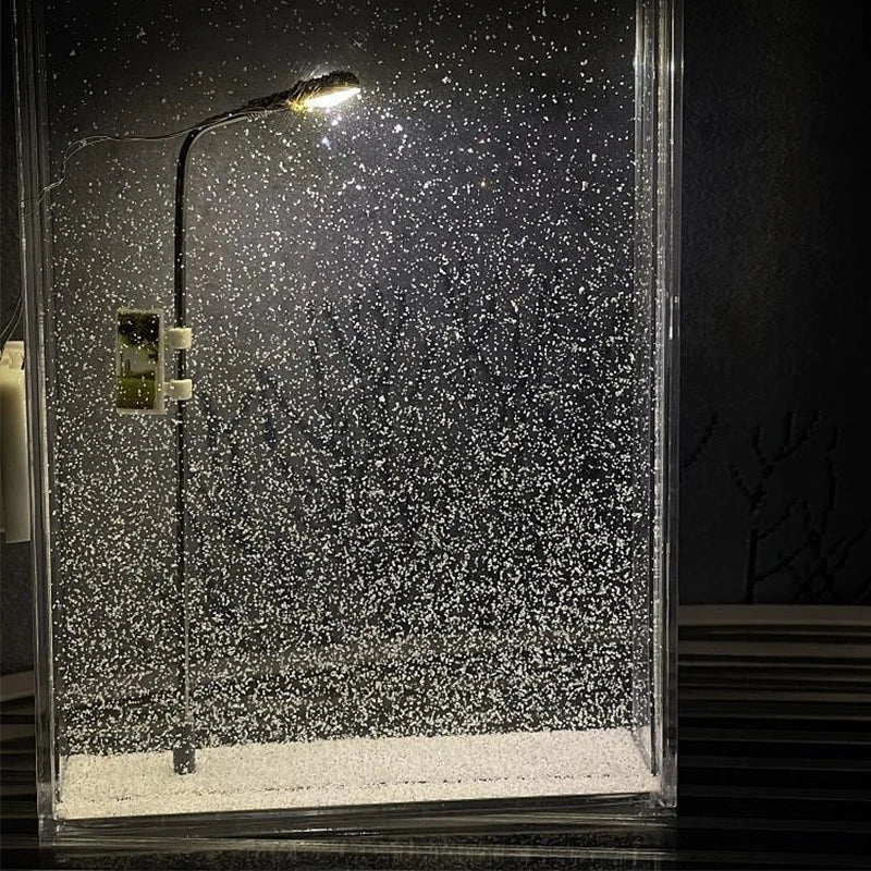 Lisslune | LED Streetlamp Snowfall Effect Decor