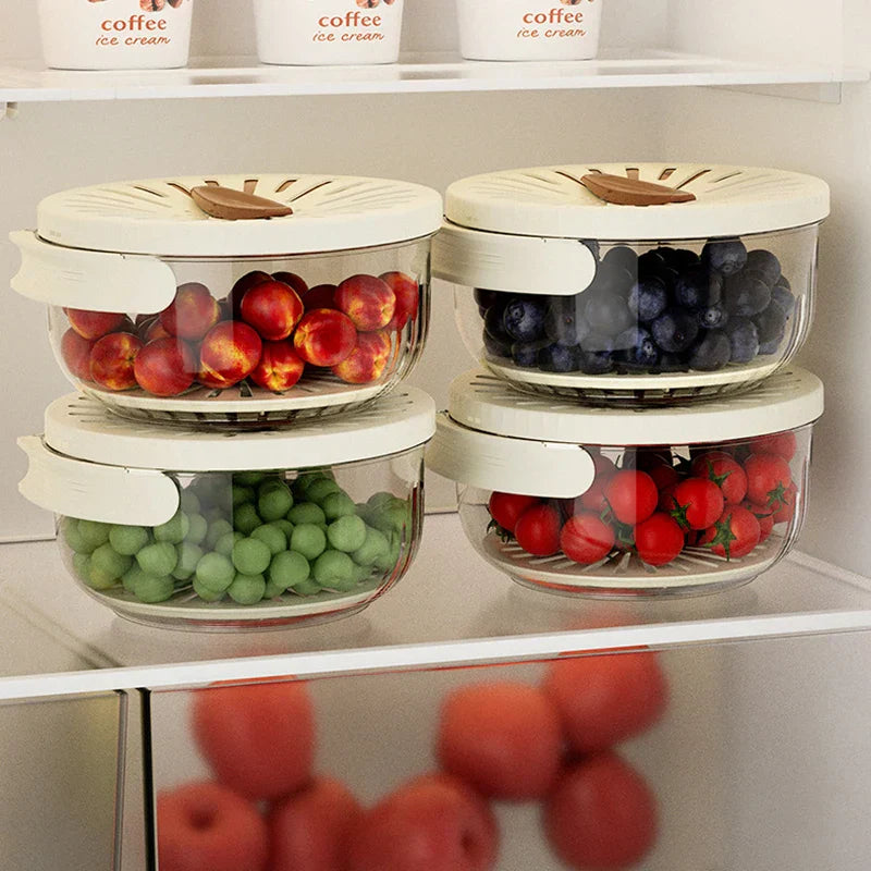 Lisslune | Space Saving Vegetable Fruit Drainer Basket