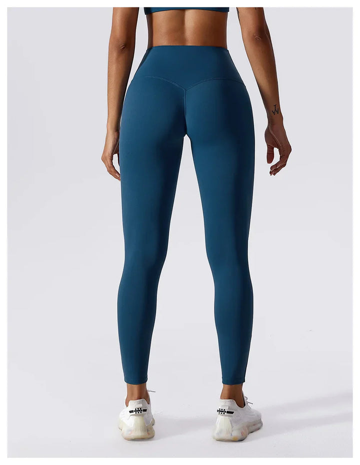 Lisslune | Breathable Push-Up Yoga Leggings with Peach Lift
