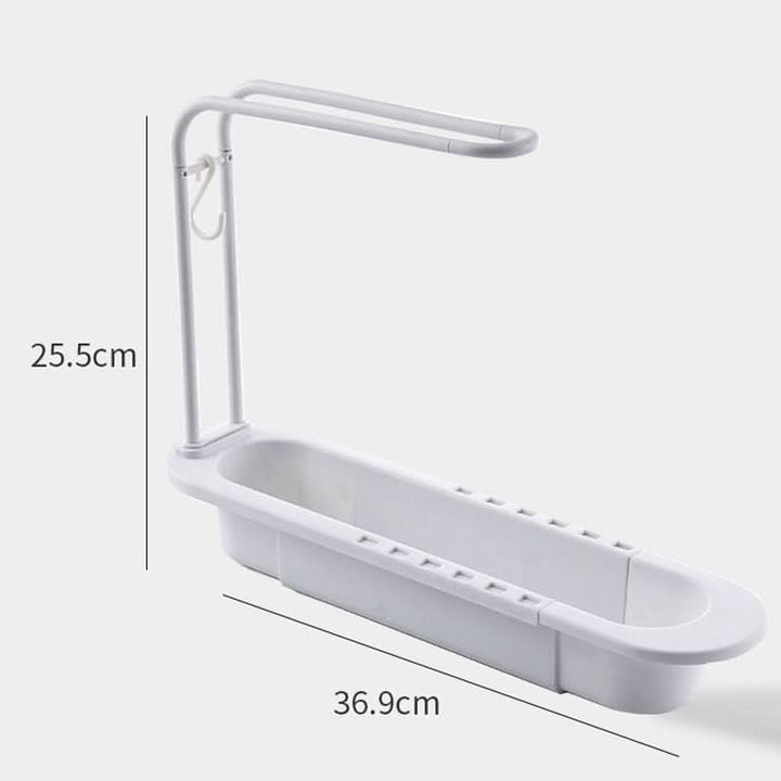 Lisslune | Sink Organizer with Drip Tray – Countertop Storage