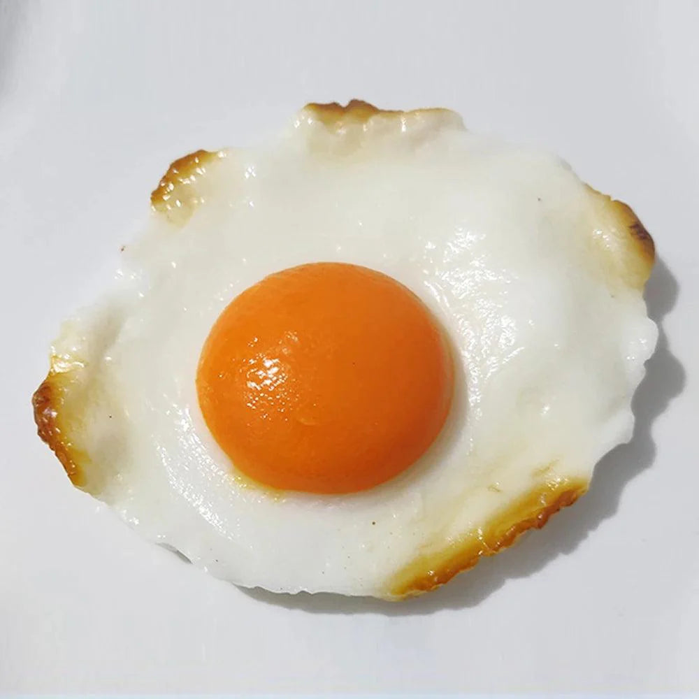 Lisslune | Realistic Fried Egg Home Decoration and Photography Prop
