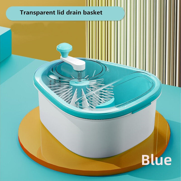 Lisslune | Manual Fruit Vegetable Washing Drainer Basket