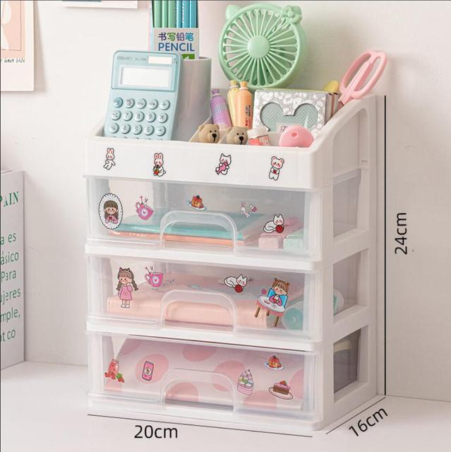 Lisslune | Tidy Tower Desk Organizer Storage Box