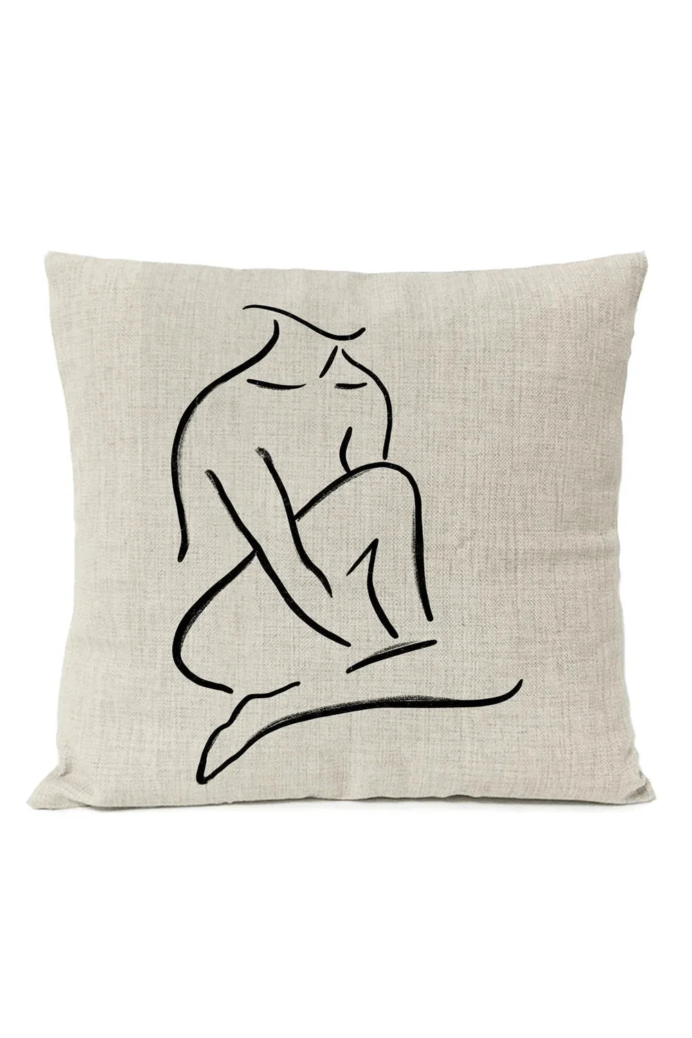 Lisslune | Black Geometric Pillowcase