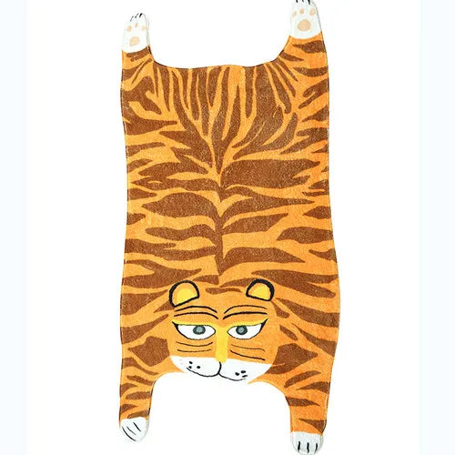 Rynx | Art Design Tiger Carpet Comfortable Soft Nightstand Carpet Luxurious Living Room Decoration Rugs Interesting Bedroom Rugs Carpet
