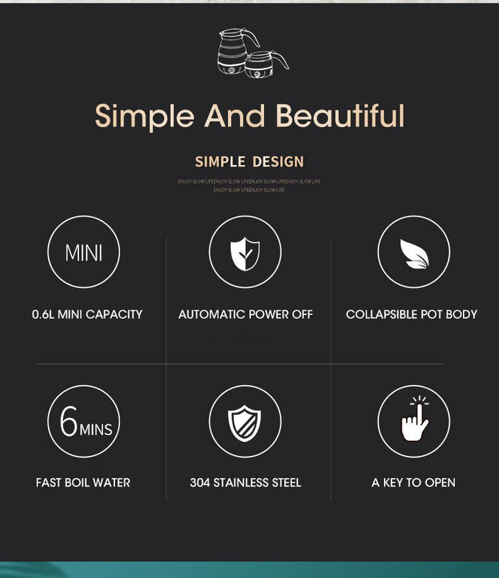 Lisslune | Foldable Teakettle Kettle