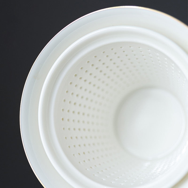Lisslune | Magical Winter Ceramic Tea Cup Set