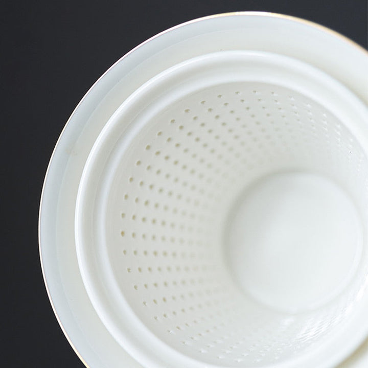 Lisslune | Magical Winter Ceramic Tea Cup Set