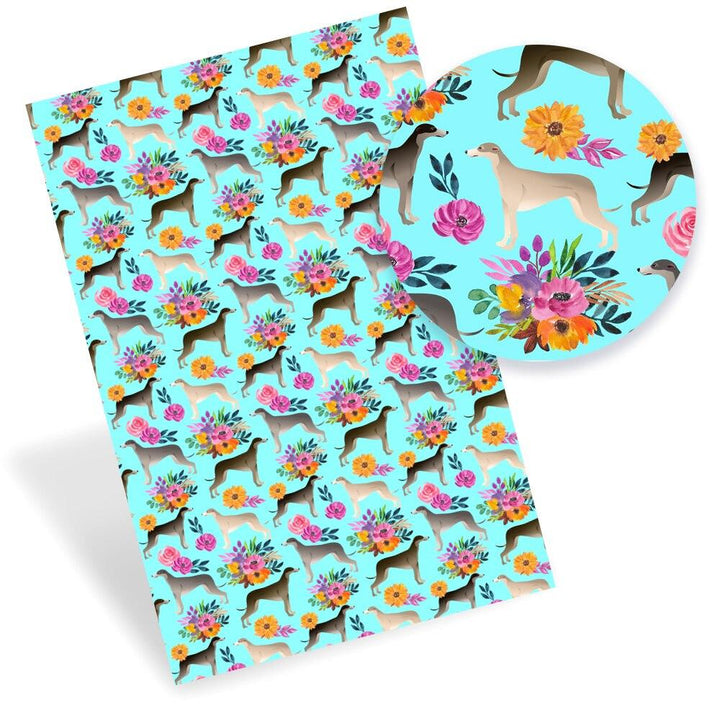 Lisslune | Puppy Pals Synthetic Leather Craft Set with adorable dog prints