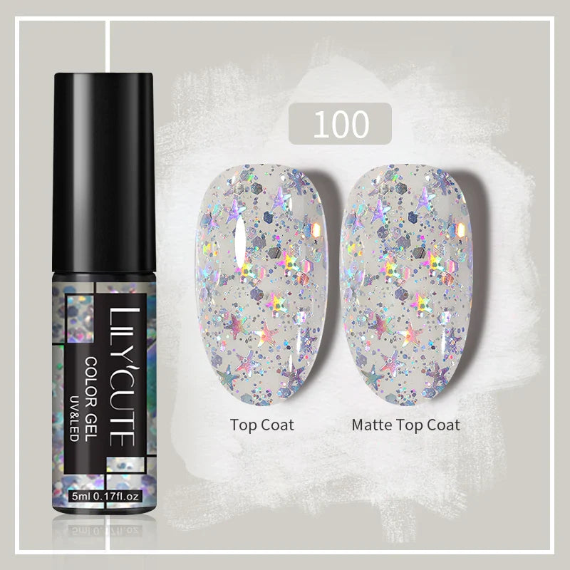 Rynx | 5ML Silver Metallic Painter Liner Gel Nail Polish Super Bright Mirror Drawing Gel Semi Permanent Line French Nail Art