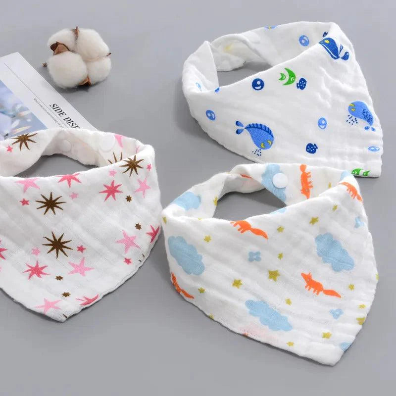 Lisslune | Chic Summer Bandanas for Small Pets - Stylish Cotton Scarves and Bibs
