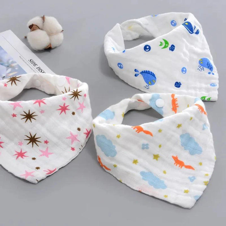Lisslune | Chic Summer Bandanas for Small Pets - Stylish Cotton Scarves and Bibs