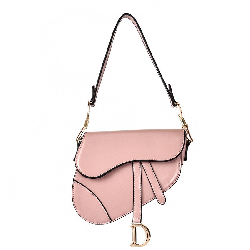 Lisslune | Luxurious Women's Shoulder Bag - exclusive PU - leather Saddle Bag