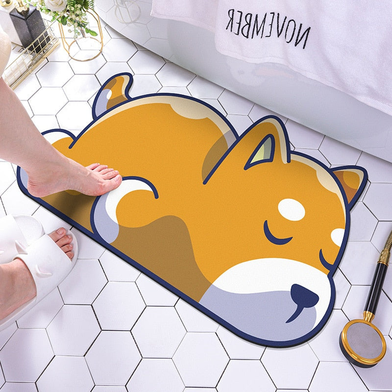 Lisslune | PawSoft - Gorgeous and stylish bath mats with animal motifs