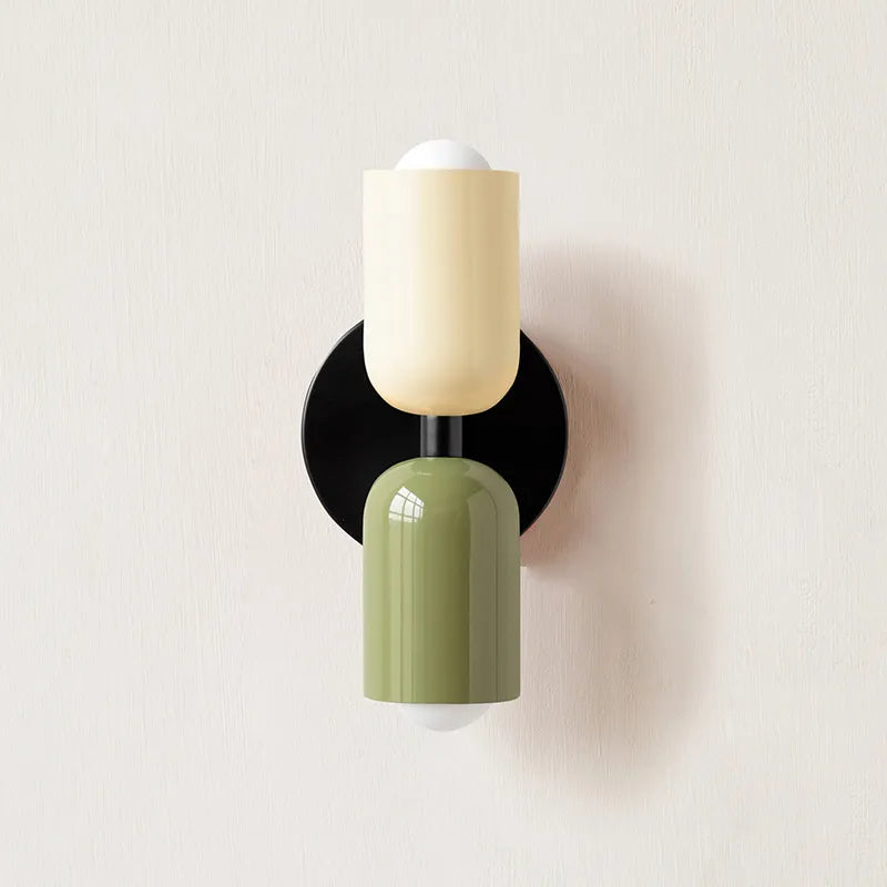 Lisslune | Double Head Wall Lamp Black Base
